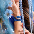 Océan | Argent | Enveloppement de pierres précieuses turquoises dorées